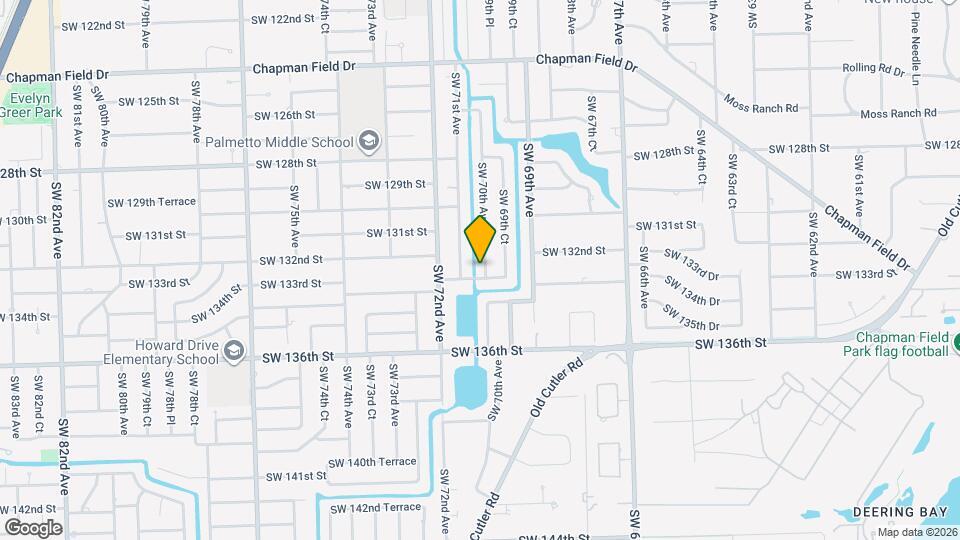 13240 SW 70th Ave Map and Location Details