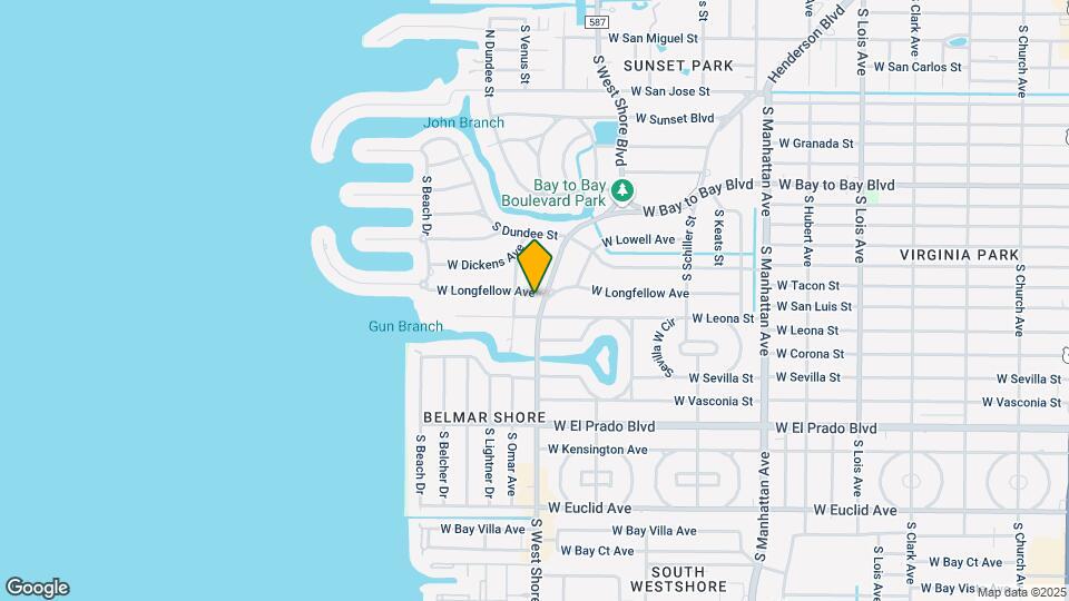 4802 W Longfellow Ave Map and Location Details