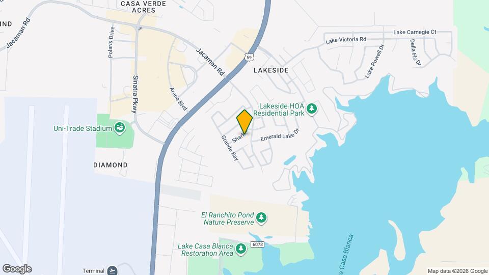 5113 Shark Bay Rd Map and Location Details