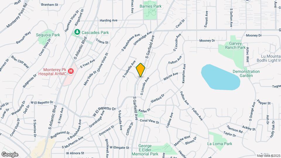 1064 S Garfield Ave Map and Location Details