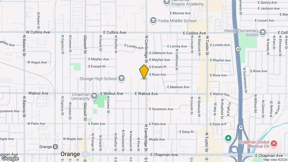 590 N Cambridge S Map and Location Details