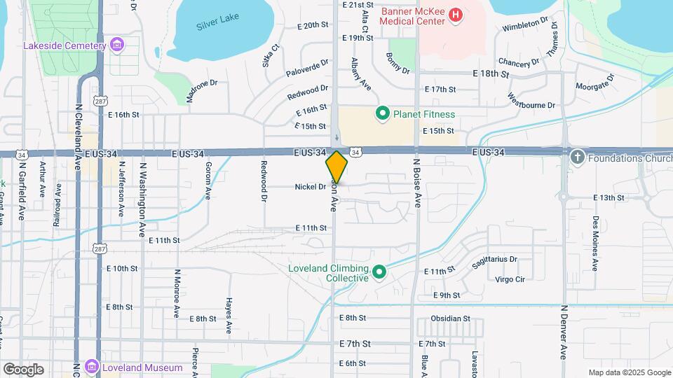 1302 Nickel Dr Mapa y Detalles de la Ubicación
