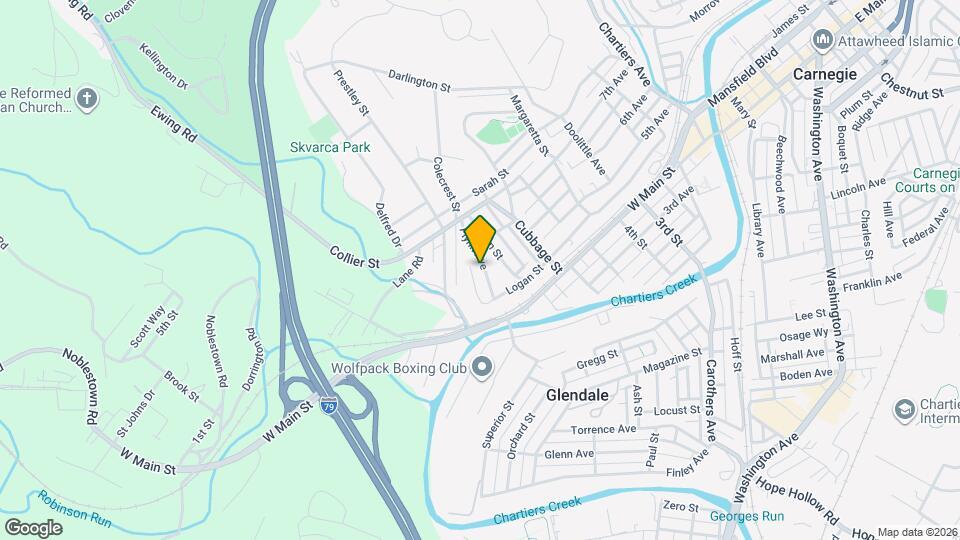 527 Flynn Ave Map and Location Details