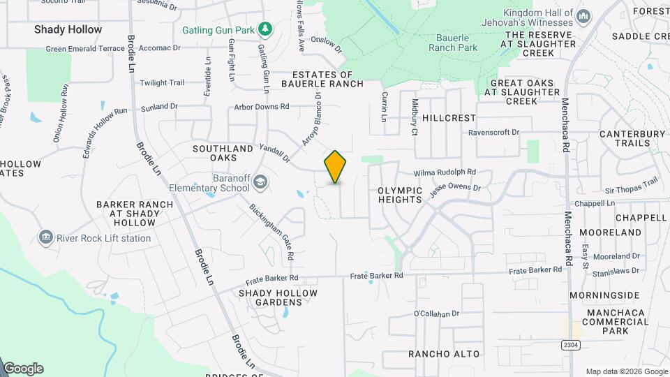 2603 Kerri Strug Cove Map and Location Details