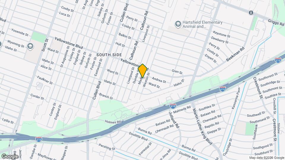 6743 Madrid St Map and Location Details