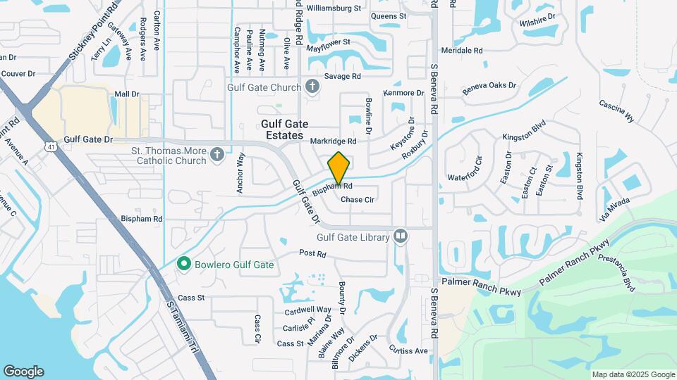 3005 Chase Cir Map and Location Details