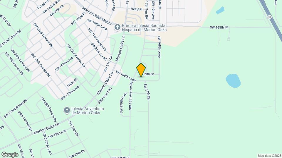 1780 SW 168th Loop Map and Location Details
