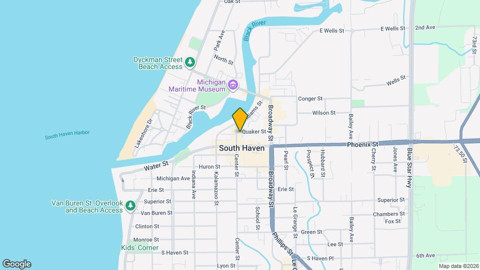 253 Center St Mapa y Detalles de la Ubicación