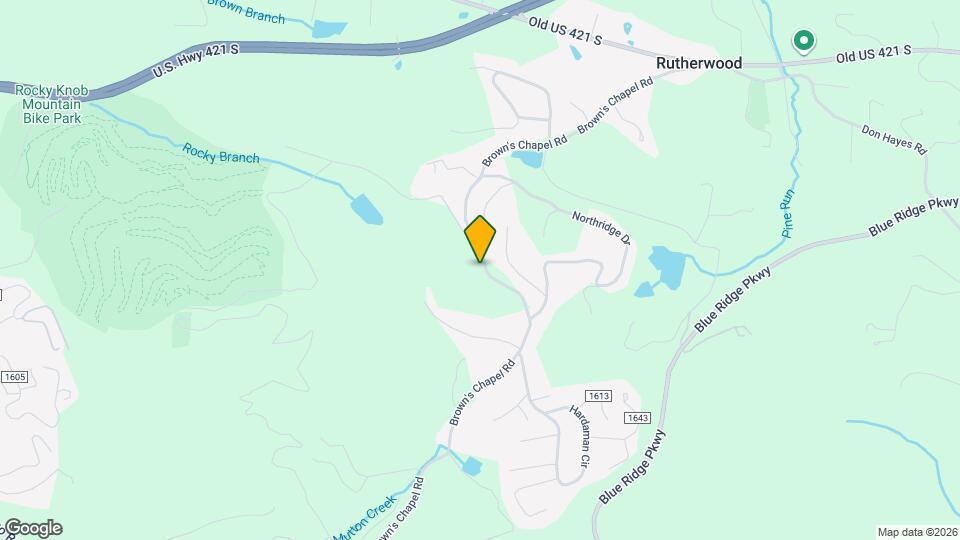 1489 Brown's Chapel Rd Map and Location Details