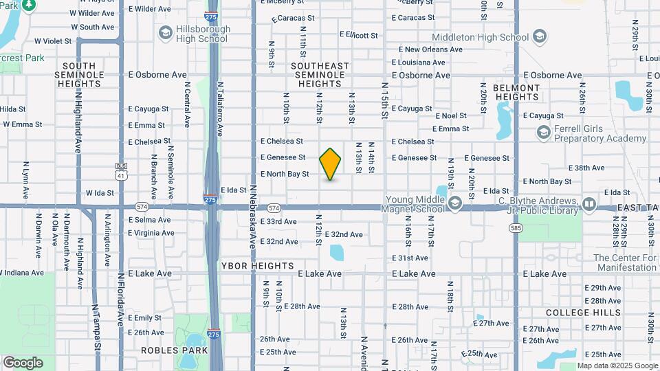 1206 E Ida St Map and Location Details