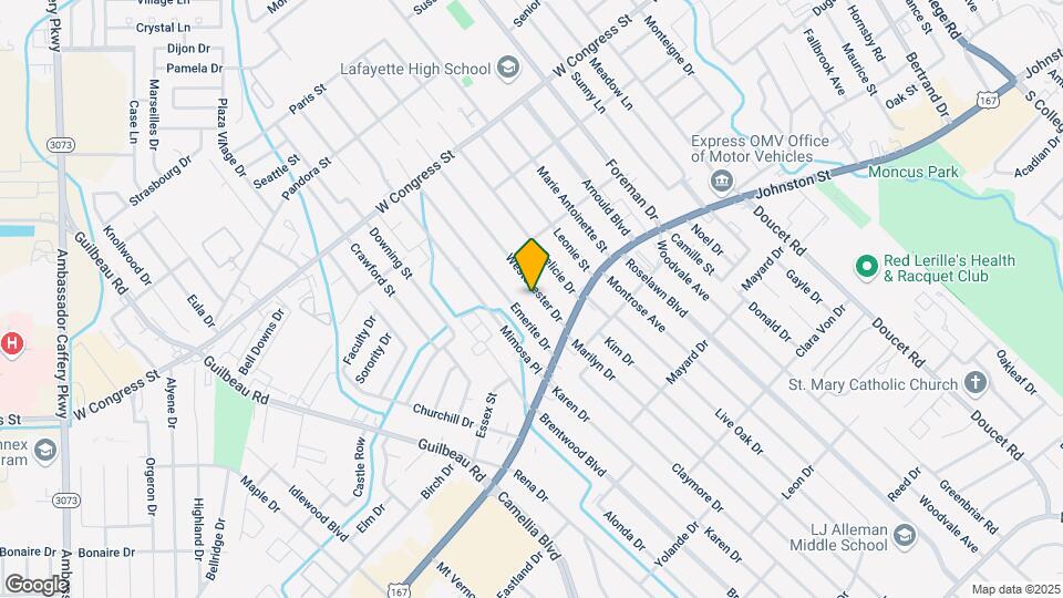 103 Westchester Dr Map and Location Details