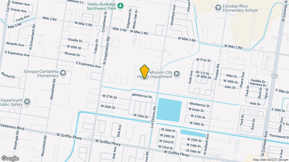 1601 Rebecca St Map and Location Details