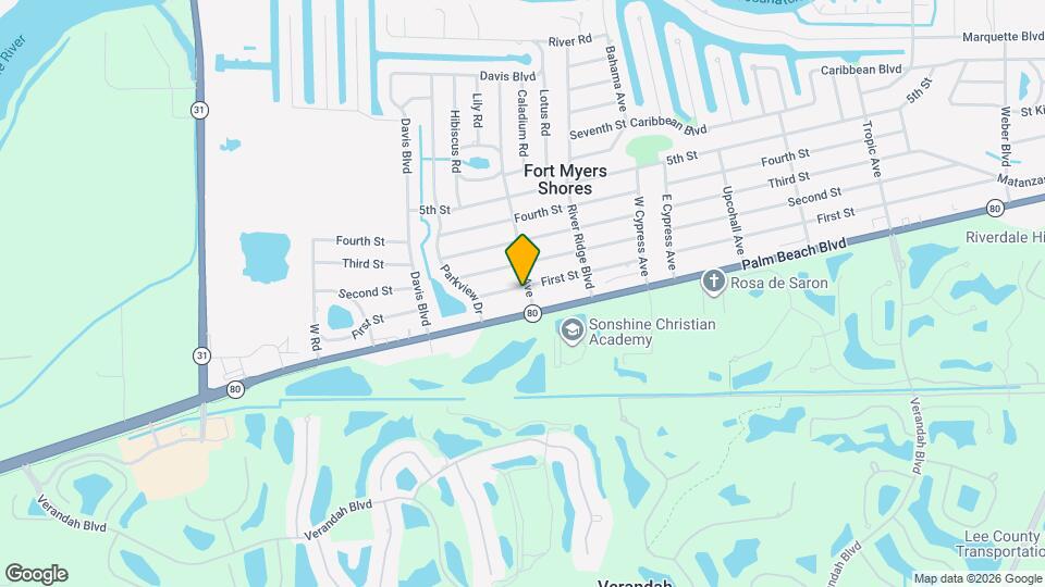 2901 Parker Ave Map and Location Details