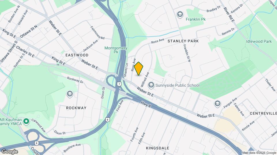 72 Wilfred Av N Map and Location Details