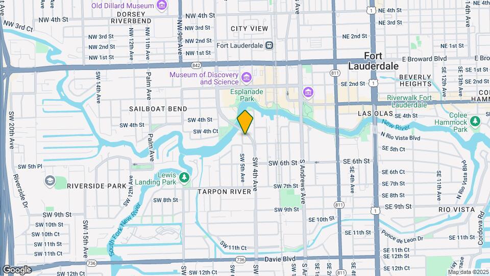 460 SW 5th Ave Map and Location Details