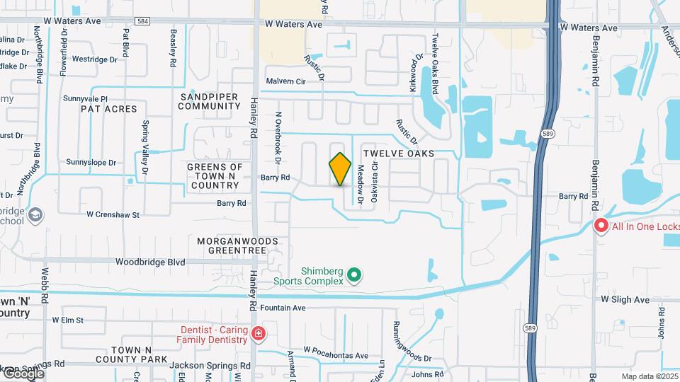 7302 Barry Rd Map and Location Details