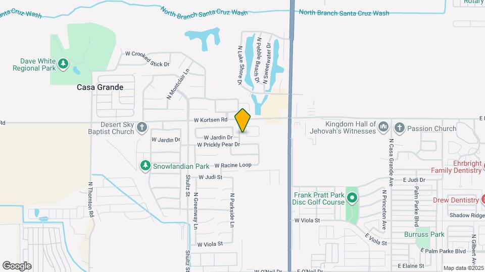 585 W Jardin Loop Map and Location Details