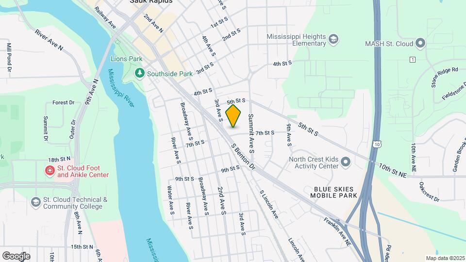 315 7th St S Map and Location Details