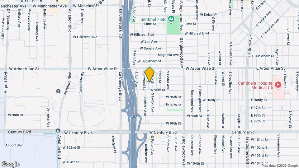 947 S Oak St Mapa y Detalles de la Ubicación