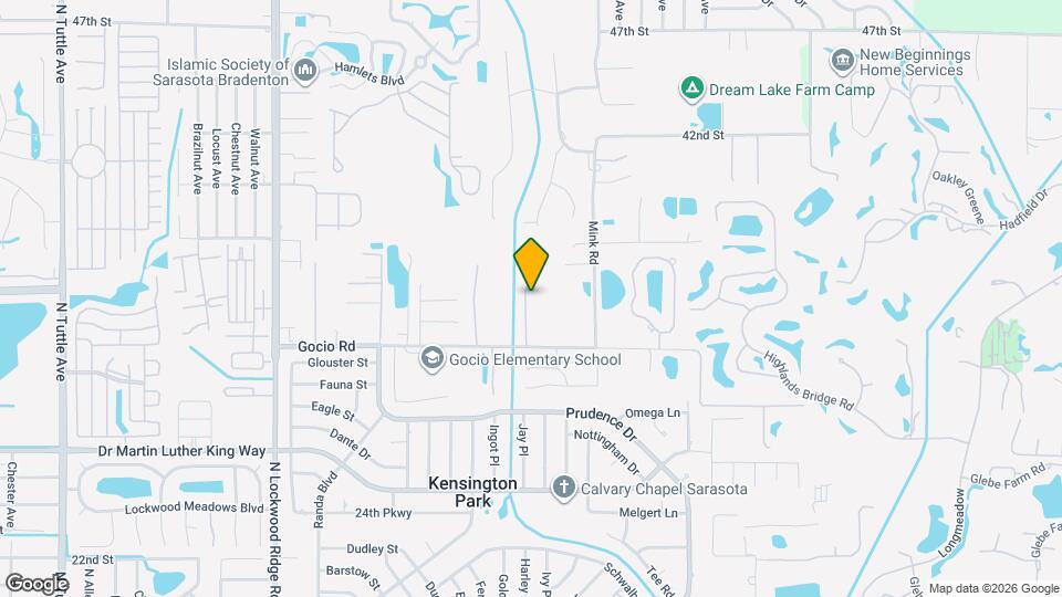 3438 Branch Creek Dr Map and Location Details