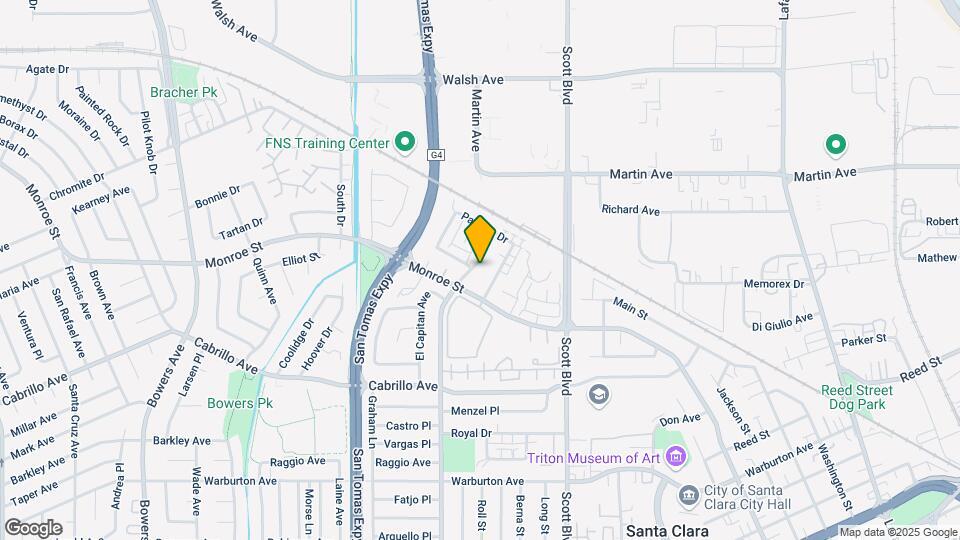 2237 Los Padres Blvd Map and Location Details