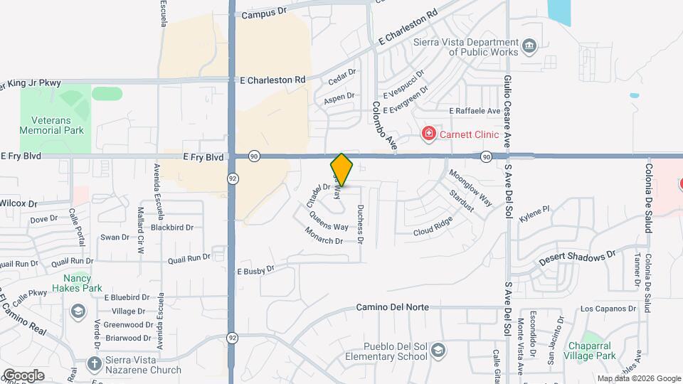 4664 Citadel Dr Map and Location Details