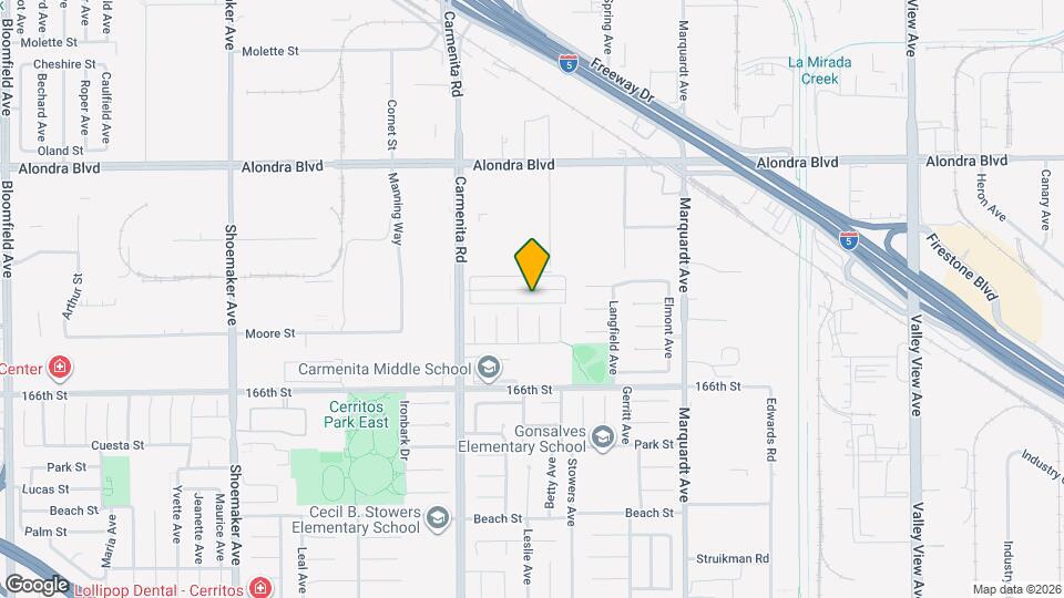 13514 Village Dr Map and Location Details