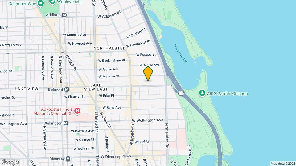 500 W. Belmont Mapa y Detalles de la Ubicación