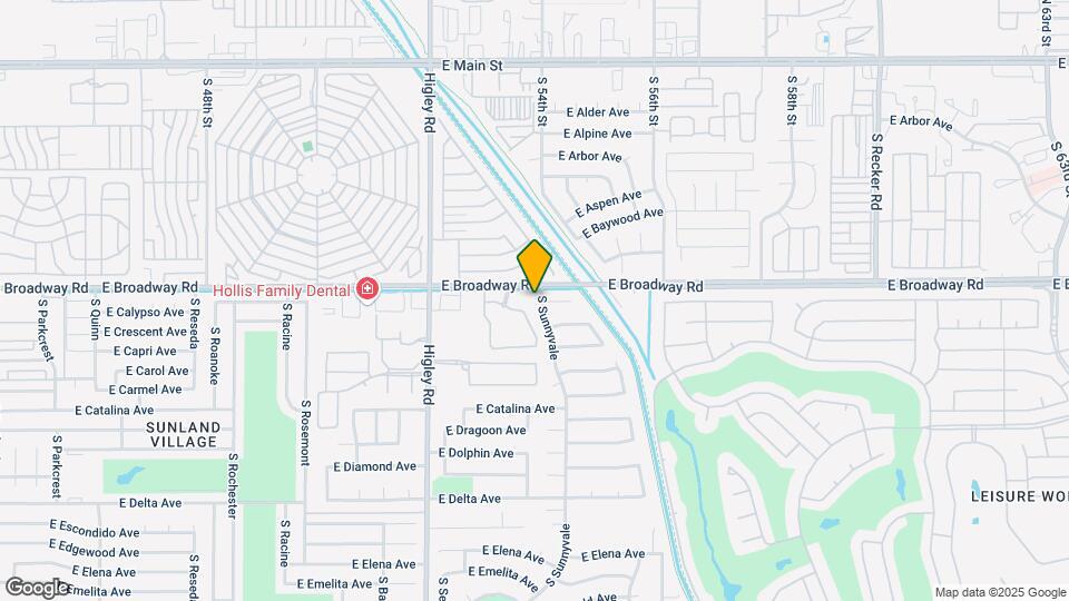 420 S Sunnyvale Map and Location Details