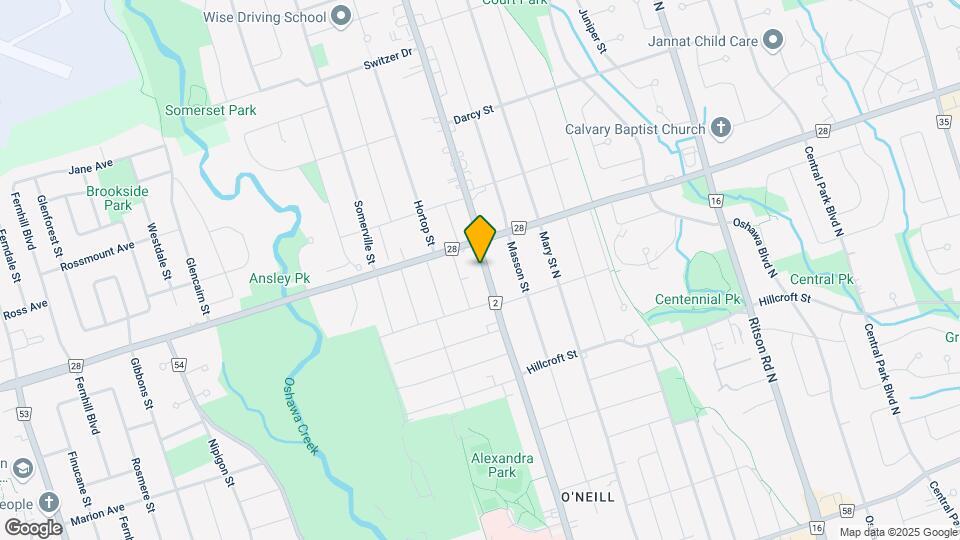 630 Simcoe St N Map and Location Details