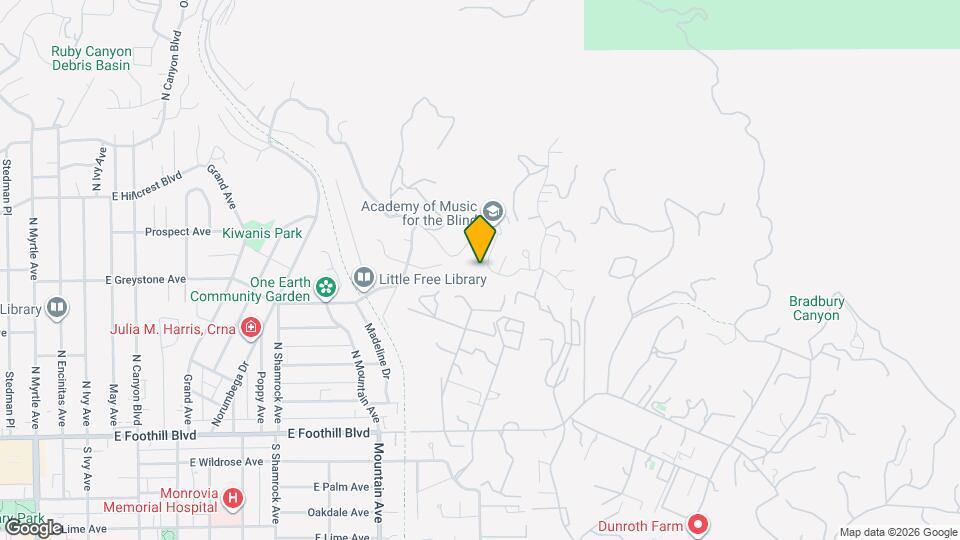 940 Norumbega Dr Mapa y Detalles de la Ubicación