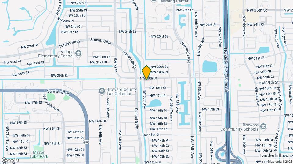 1880 NW 60th Ave Map and Location Details
