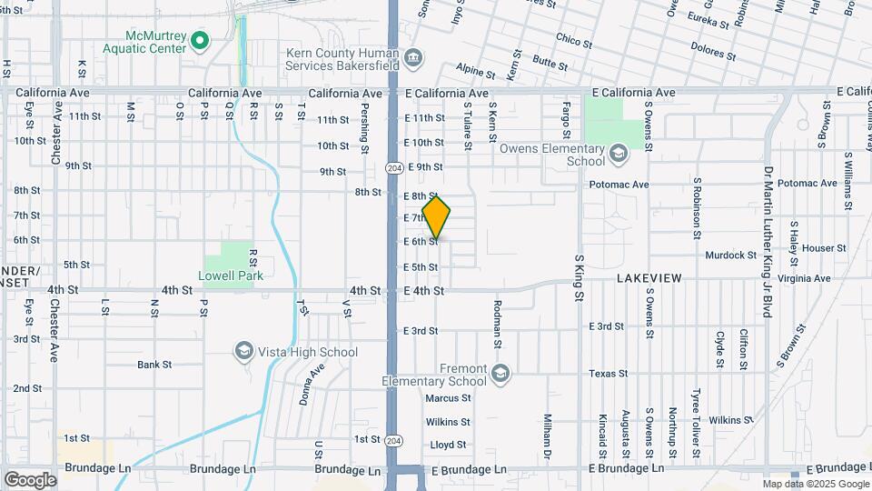 527-529 Villa St Map and Location Details
