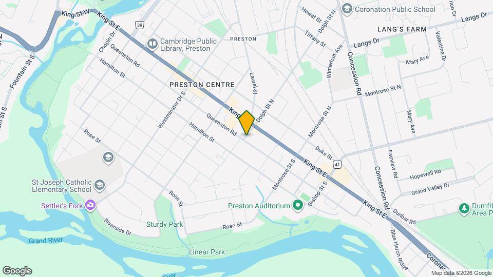 1123 Queenston Rd Map and Location Details