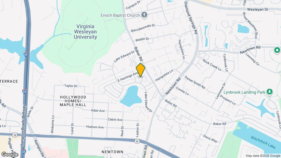 5721 E Hastings Arch Map and Location Details