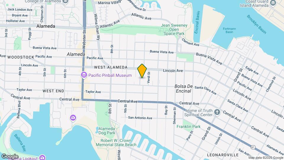 1518 Mozart St Map and Location Details