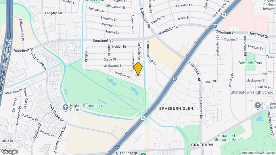 8379 La Roche Ln Map and Location Details