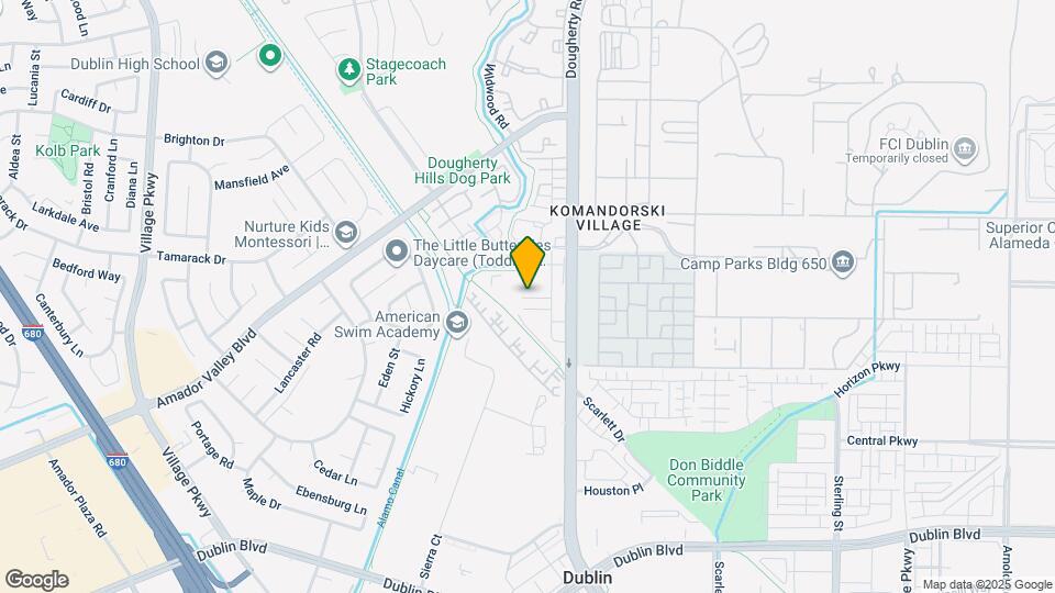 6792 S Mariposa Ln Map and Location Details
