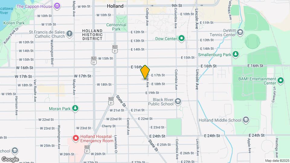 53 E 18th St Map and Location Details