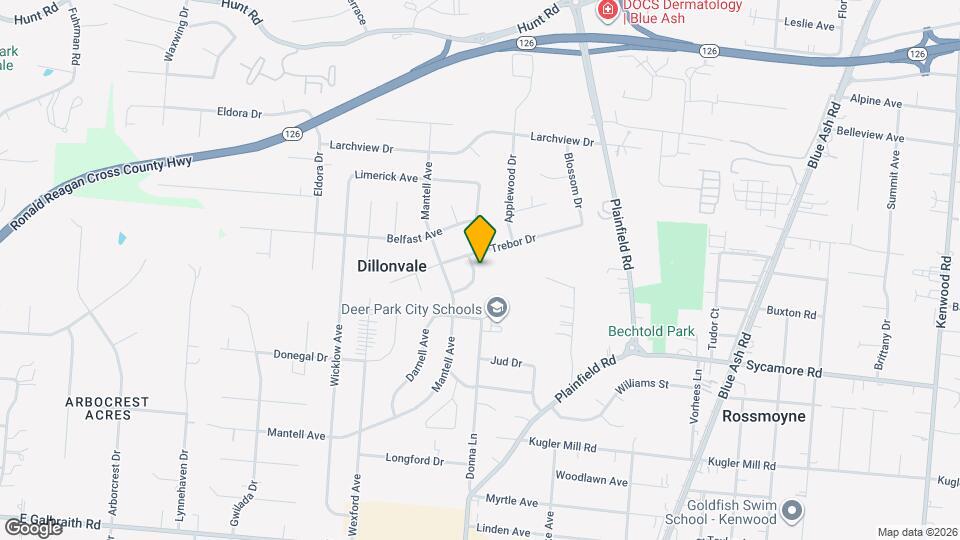 8648 Tralee Ct Map and Location Details