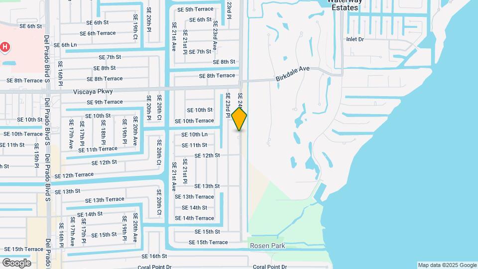 1020 SE 24th Ave Map and Location Details