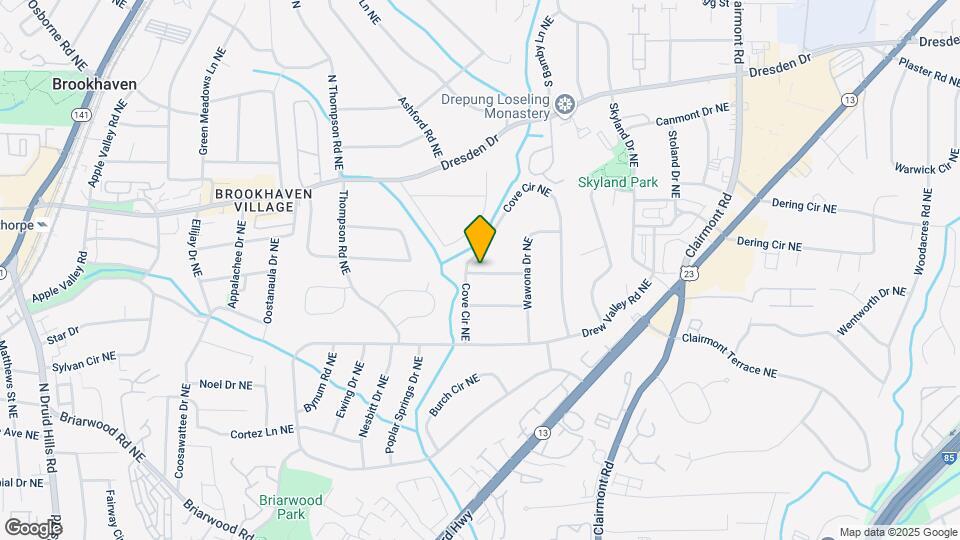 1690 Cotswold Dr NE Map and Location Details