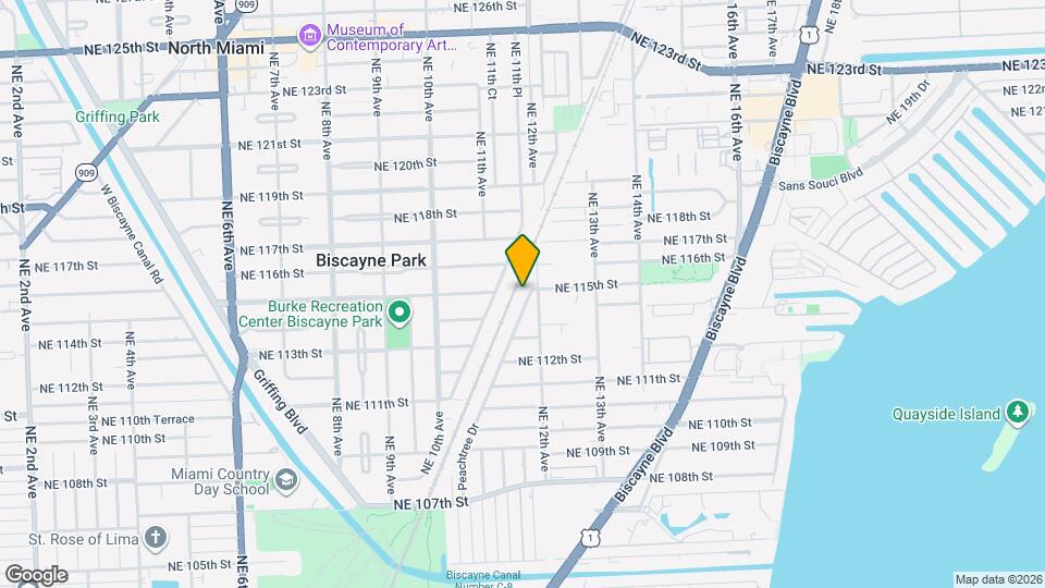 11462 Peachtree Dr Map and Location Details