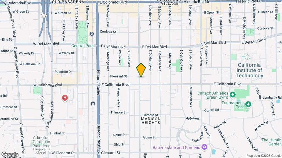 542-544 S Los Robles Ave Map and Location Details