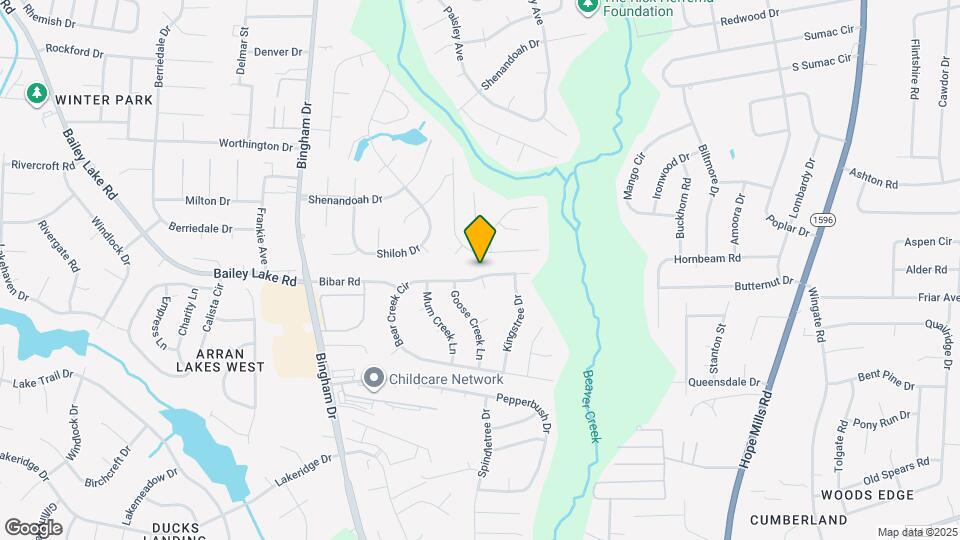 5544 Bear Creek Cir Map and Location Details