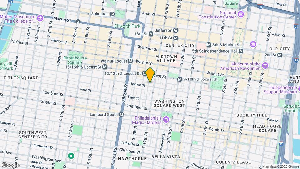 1213 Spruce St Mapa y Detalles de la Ubicación