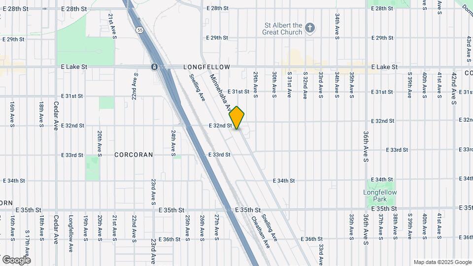 3208-3210 Minnehaha Ave Mapa y Detalles de la Ubicación