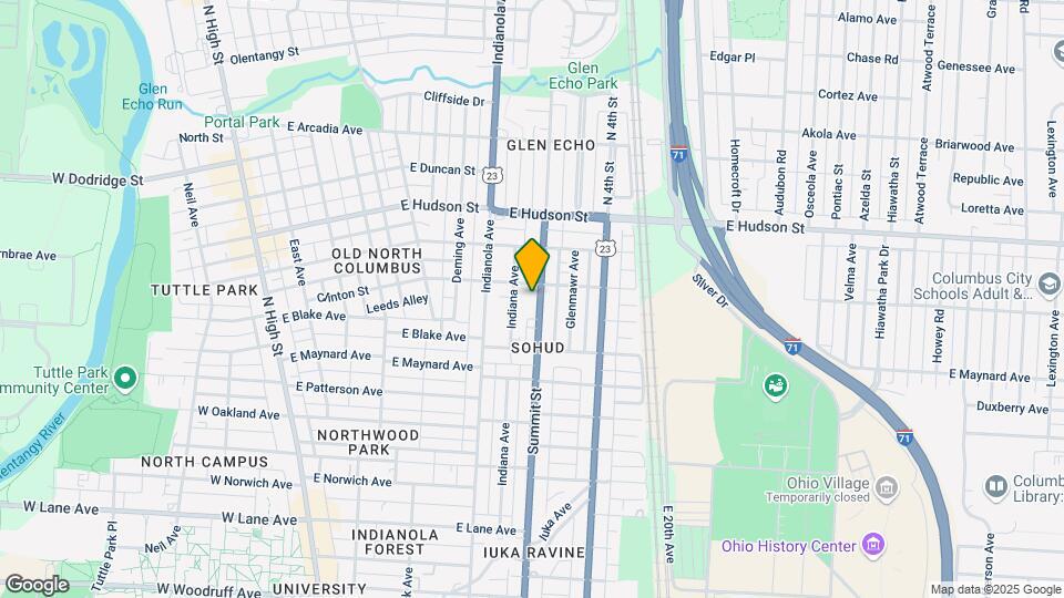 2405 Summit St Map and Location Details