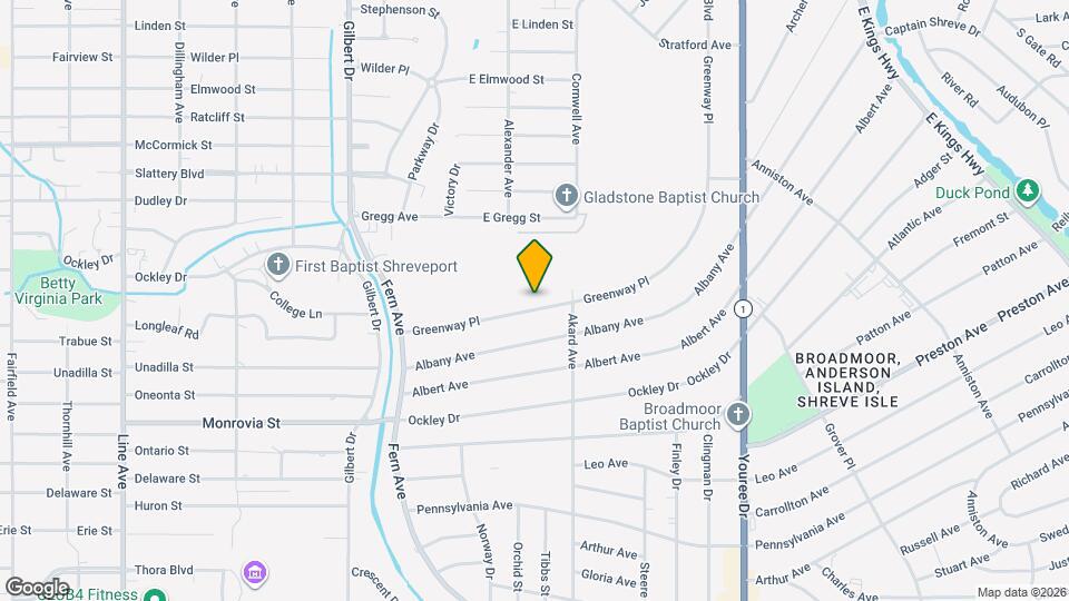 3824 Greenway Pl Map and Location Details