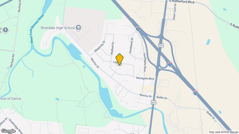 420 Jonquil Ct Map and Location Details